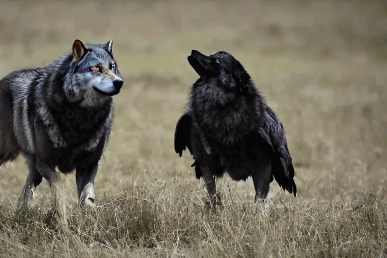 Where the Wolves Go, the Ravens Follow